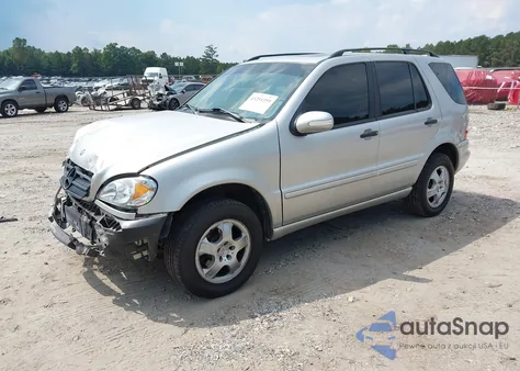 2002 Mercedes-Benz Ml 320 from USA, damaged, VIN 4JGAB54E22A358131